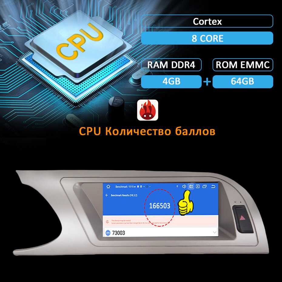 Штатная магнитола 8G256G Для Audi A4 A4L B8 2013-2016 Андроид 14 Carplay Android Auto 2 DIN фотография 9