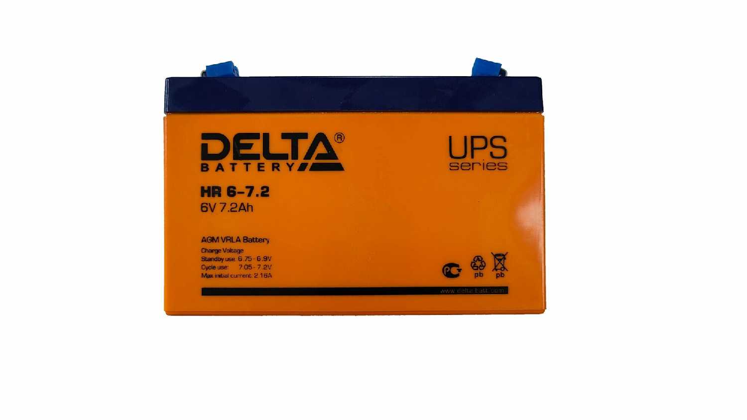 Аккумуляторная батарея DELTA HR 6-7.2 (6В) фотография 7