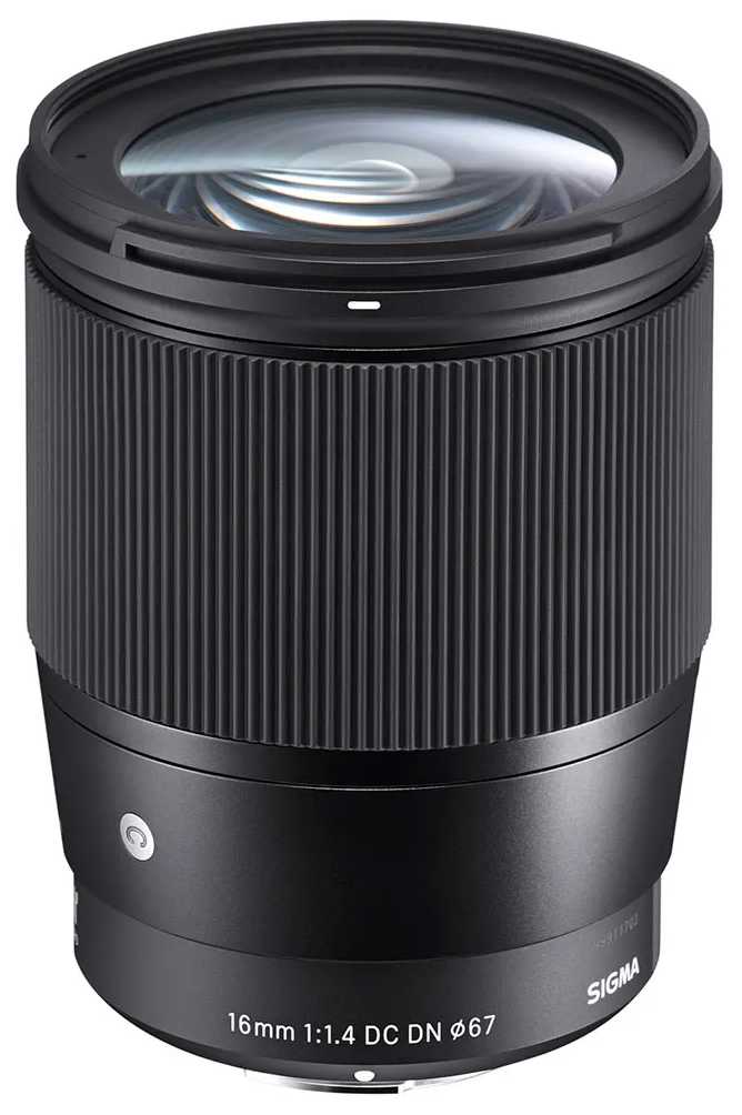 Объектив Sigma AF 16mm f/1.4 DC DN Contemporary Fujifilm X-mount фотография 2
