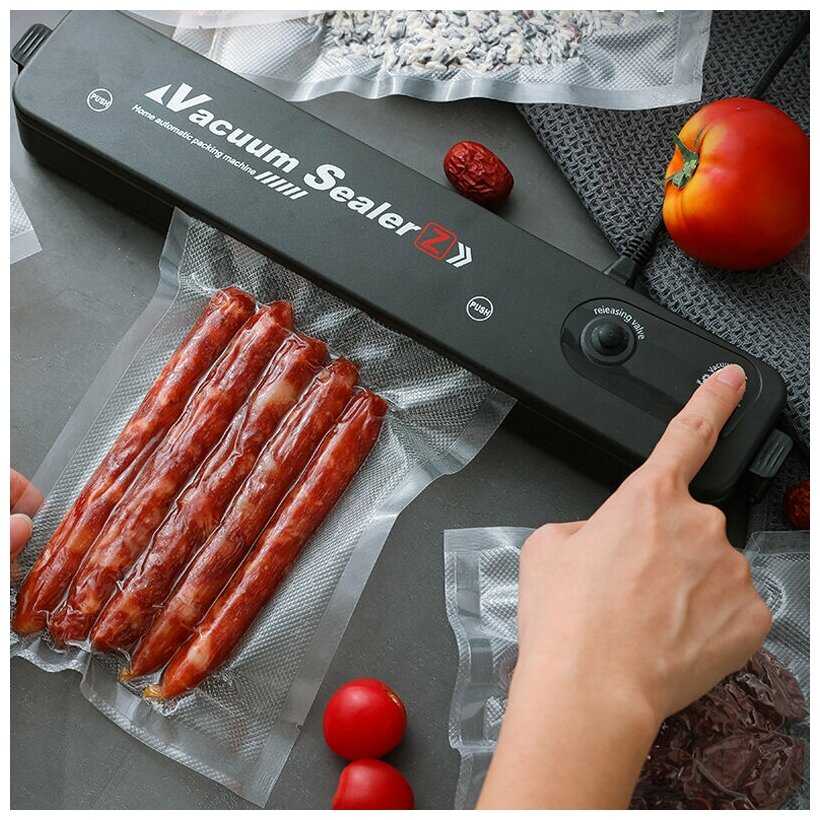Вакуумный упаковщик , вакууматор Vacuum Sealer , вакууматор для продуктов, запайщик пакетов фотография 8