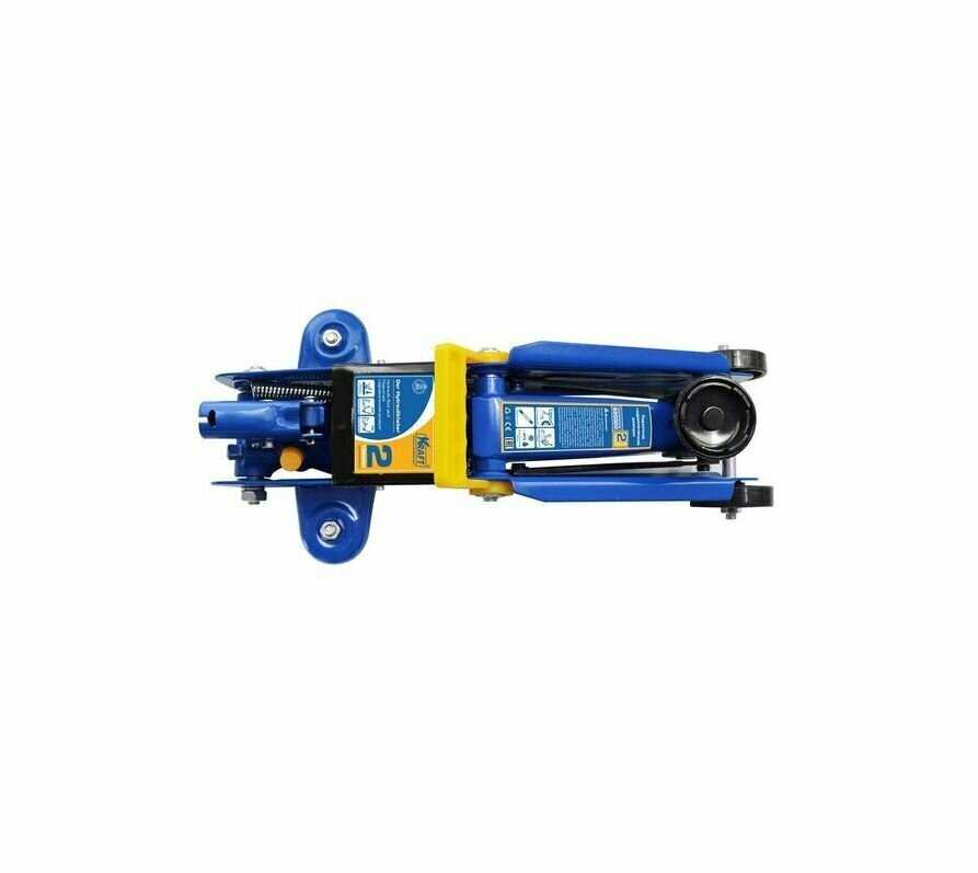 Домкрат подкатной гидравлический KRAFT KT 820000 фотография 1