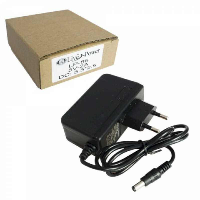 Блок питания для цифровой приставки DVB-T2 LP-86 (5V/2A) фотография 6