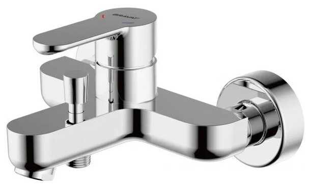 Смеситель для душа Bravat Stream F63783C-01 (ST0154), рычажный
