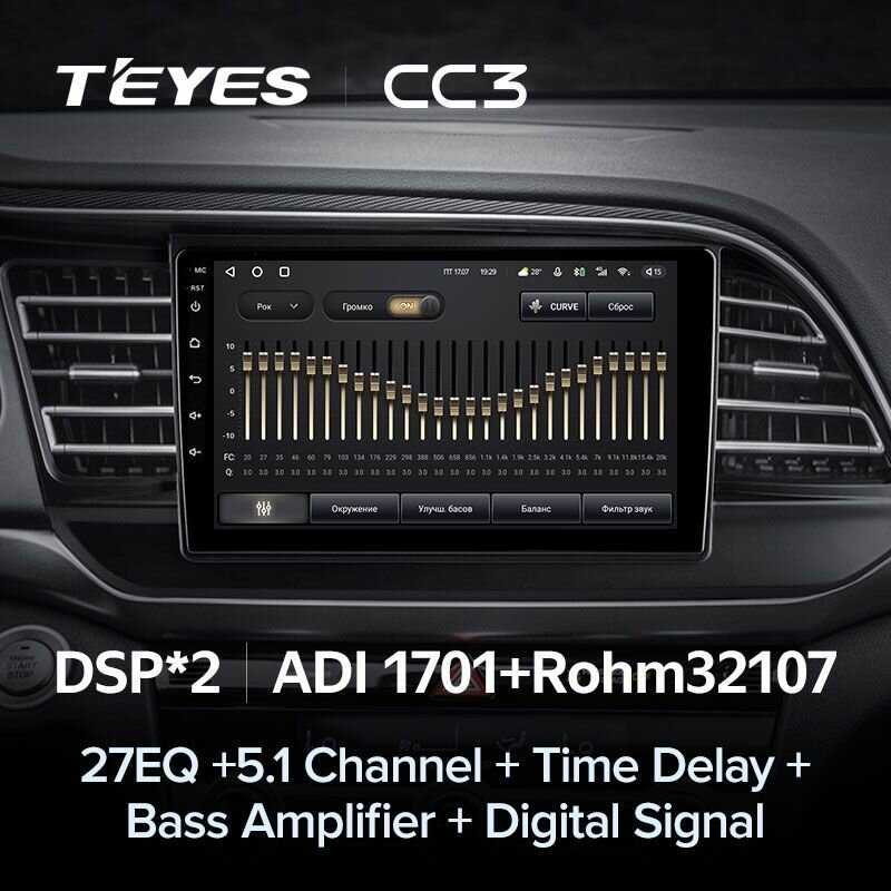 Магнитола Hyundai Teyes CC3 (4/32GB) фотография 4