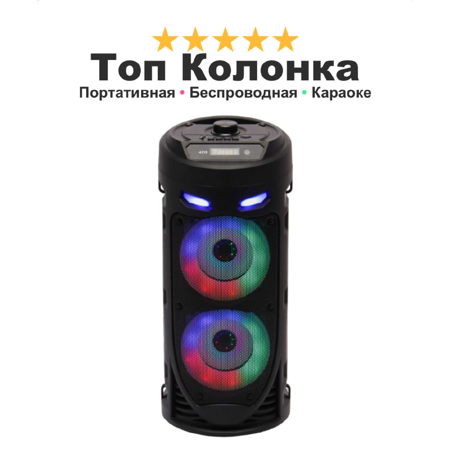 Колонка портативная Party Time 6201 фотография 8