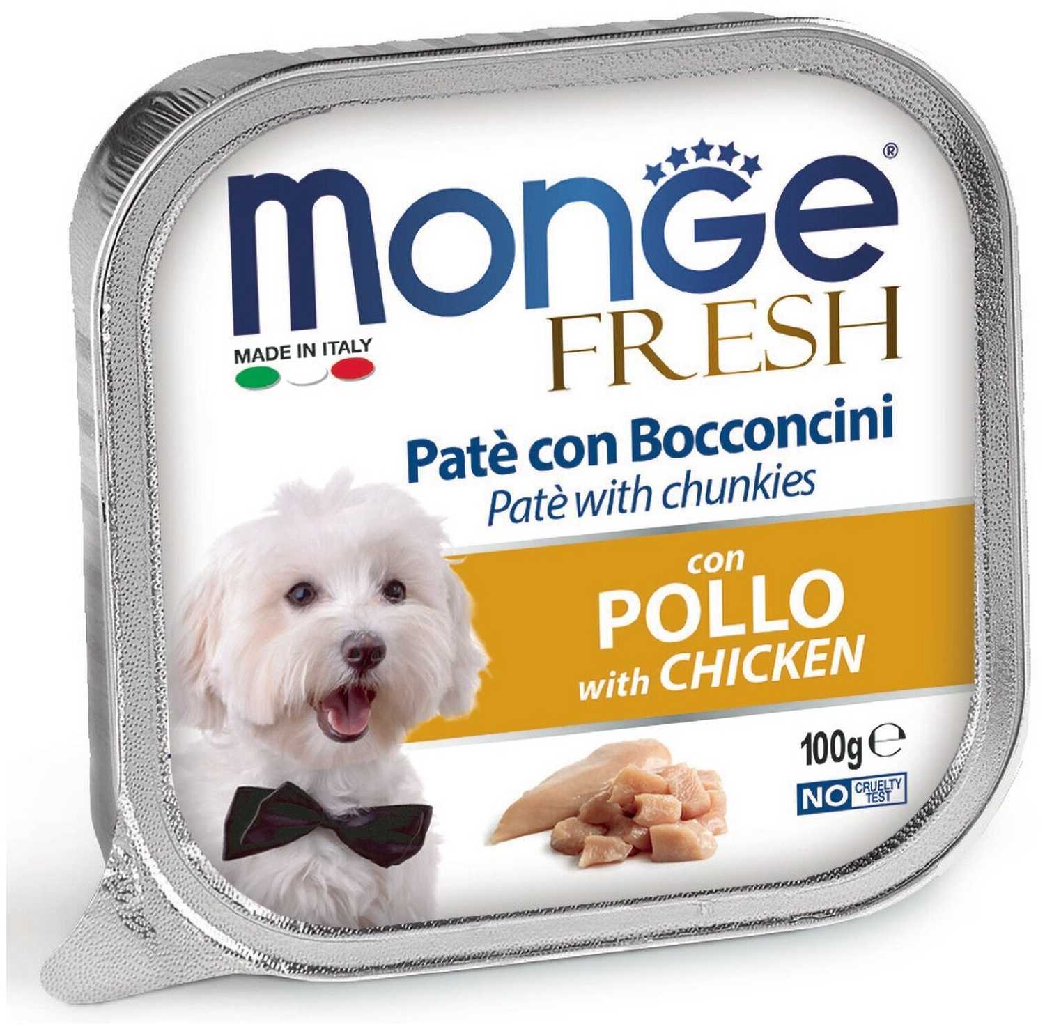 Корм для собак Monge Fresh Chunks in Loaf