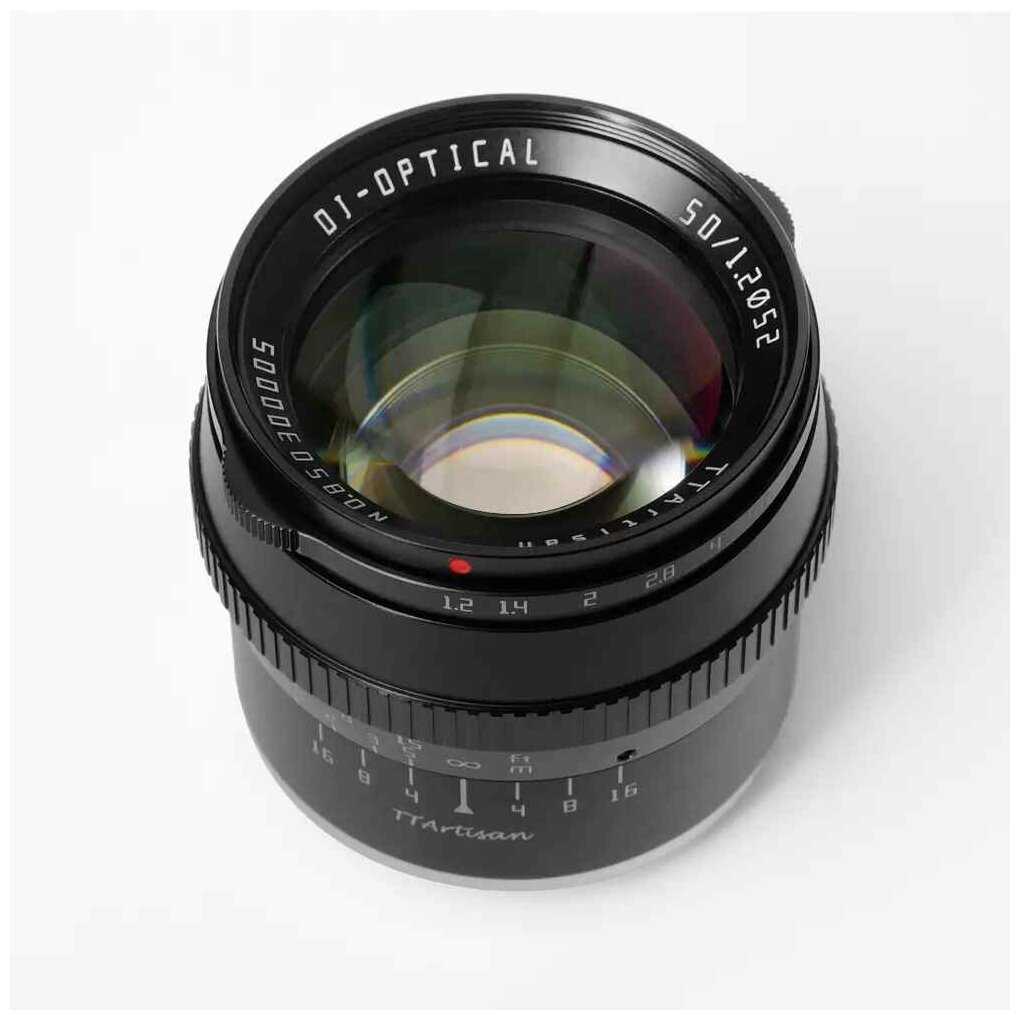 Объектив TTartisan 50 мм F1.2 APS-C для L mount фотография 1