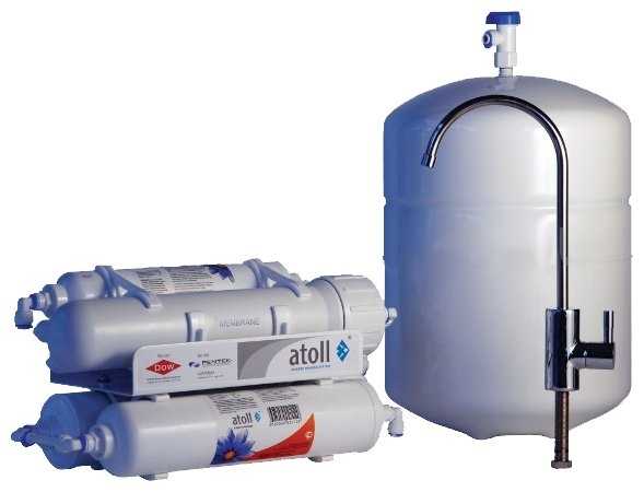 Фильтр под мойкой Atoll A-450 STDA Compact 1/2” с обратным осмосом фотография 1