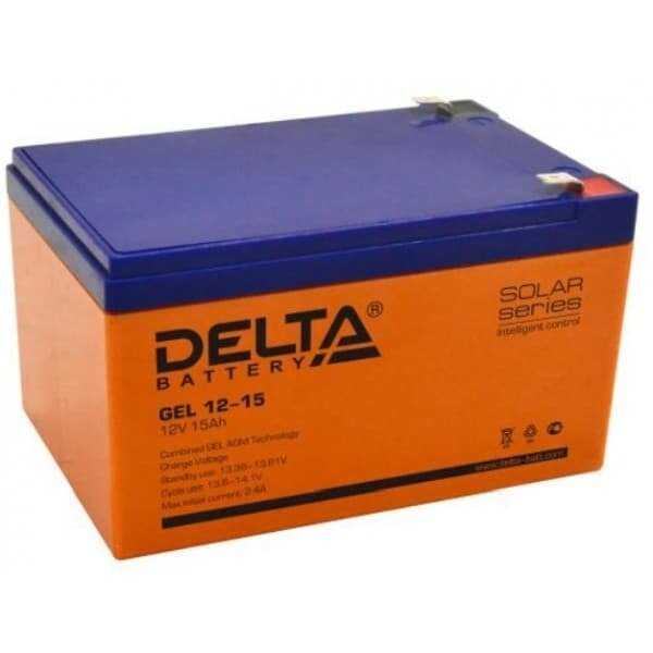 Аккумуляторная батарея DELTA Battery GEL 12-150 12В фотография 9