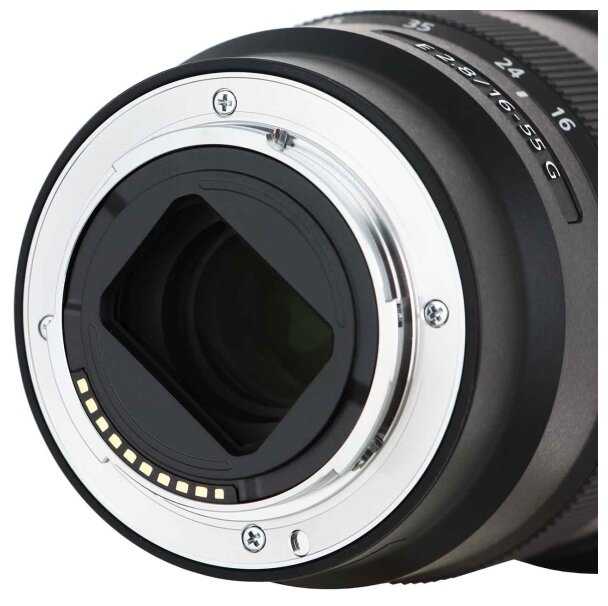 Объектив Sony E 16-55 mm f/2.8 G (SEL1655G) фотография 1