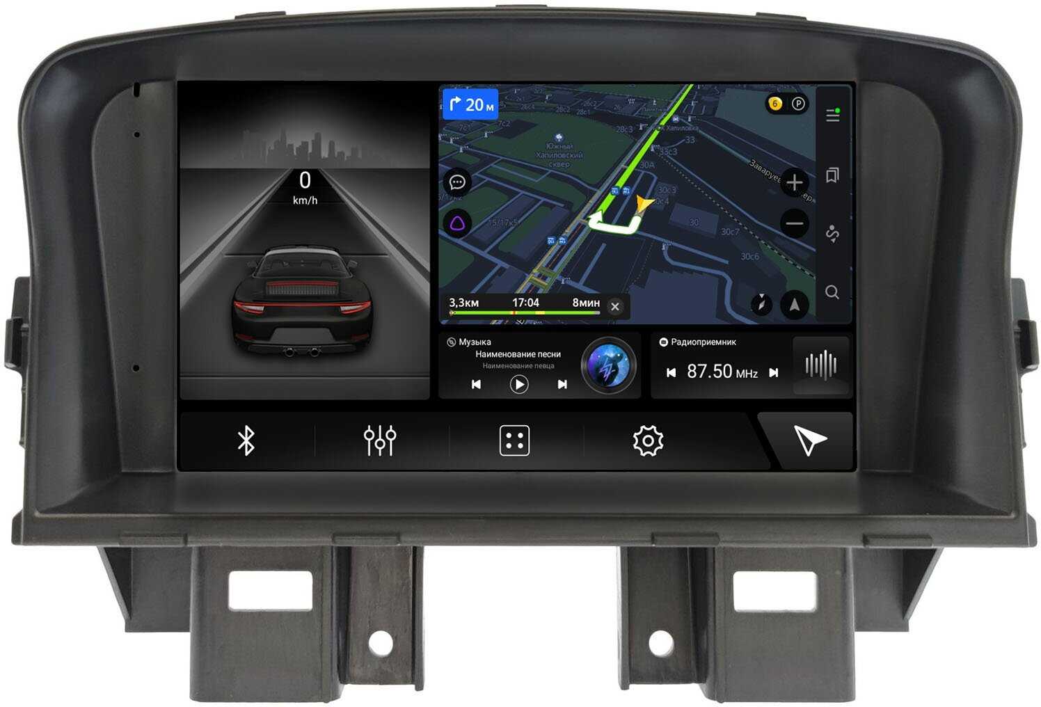 Штатная магнитола Chevrolet Canbox H-Line (4617-RP-098-472)