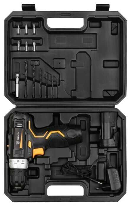 Аккумуляторная дрель-шуруповерт DEKO GCD12DU3 SET 3 063-4097 фотография 7