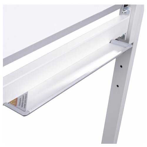 Доска магнитно-маркерная на стенде 90х120 см, 2-сторонняя, BRAUBERG, 238140 фотография 2