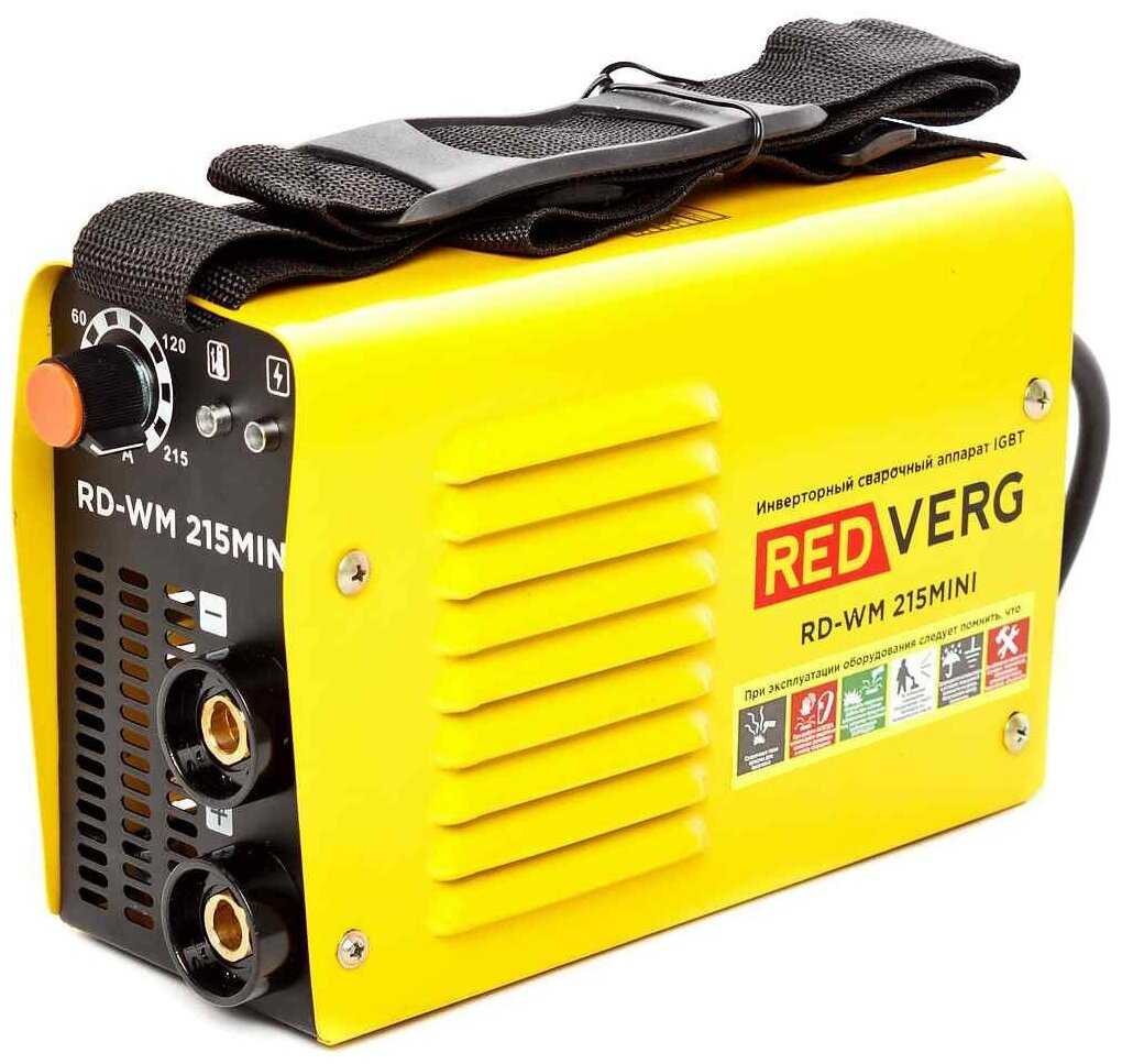 Сварочный аппарат RedVerg RD-WM 215MINI фотография 9