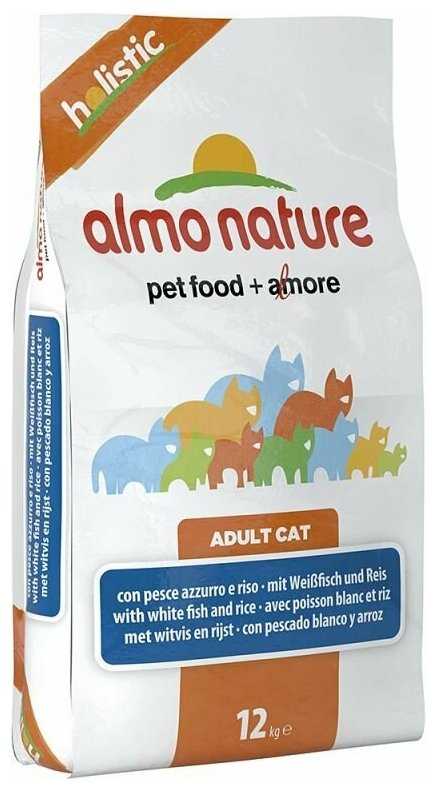 Корм для кошек Almo Nature Holistic Maintenance (с жирной рыбой) фотография 19