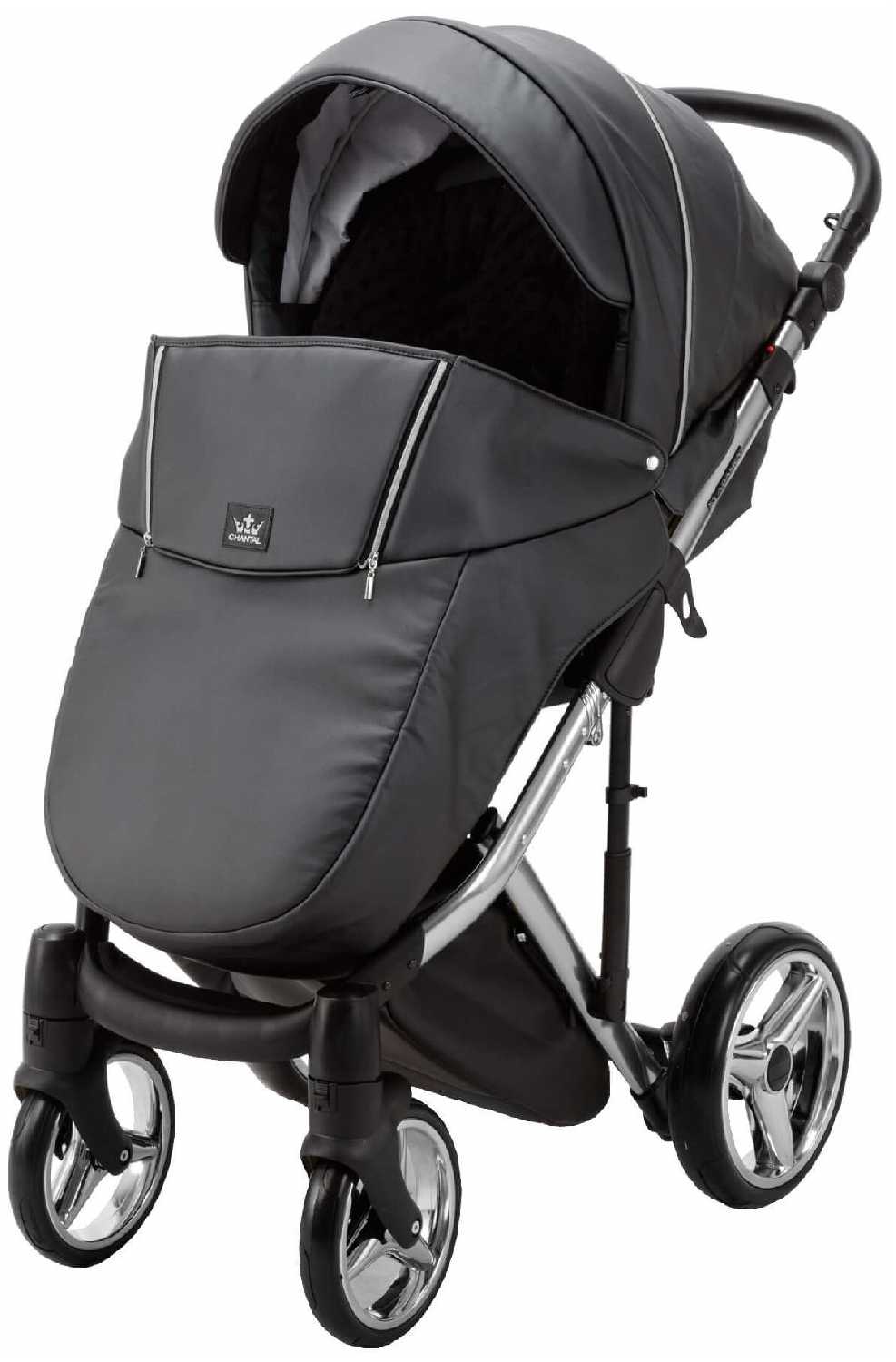 Универсальная коляска Adamex Chantal Special Edition Deluxe (2 в 1) фотография 48