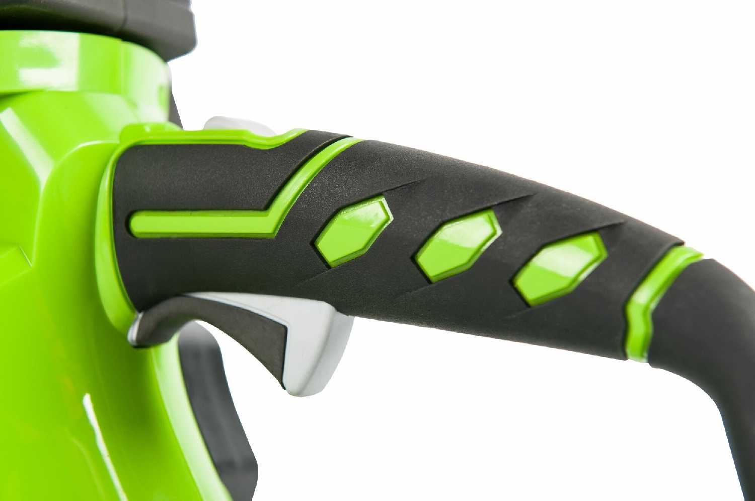 Цепная пила аккумуляторная GreenWorks G24CS25K4, 24V, 25см, c 1хАКБ 4 Ач и ЗУ, арт. 2000007VB фотография 7