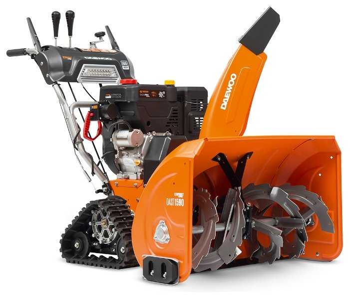 Снегоуборщик бензиновый Daewoo Power Products DAST 1590 самоходный фотография 3