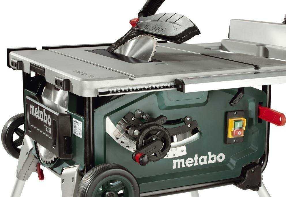 Распиловочный станок Metabo TS 254 фотография 3
