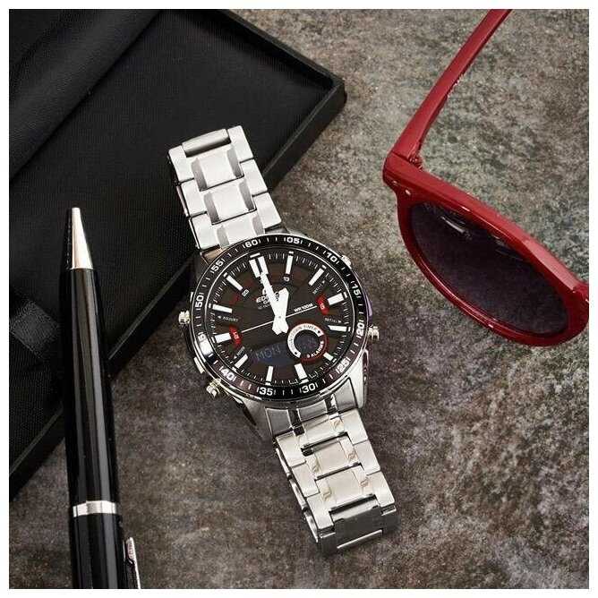 Японские наручные часы Casio Edifice EFV-C100D-1A фотография 3