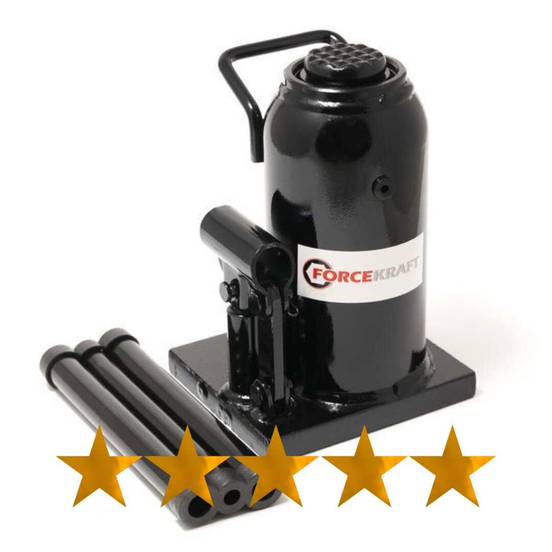 Домкрат бутылочный ForceKraft Домкрат бутылочный гидравлический для мототехники (FK-T92004D) фотография 5