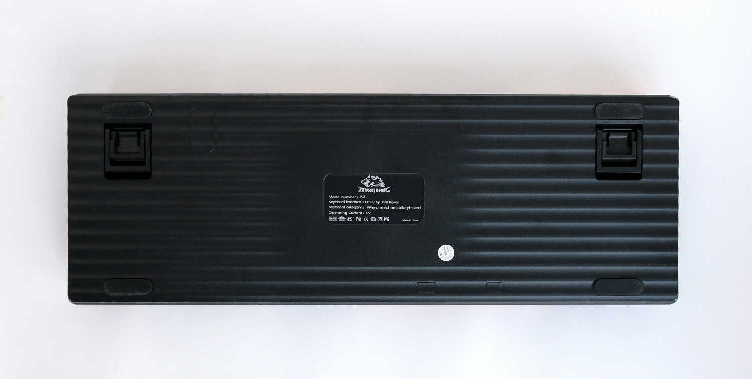 Клавиатура Wolf K3 механическая игровая, RGB, Type-C, HOTSWAP фотография 3
