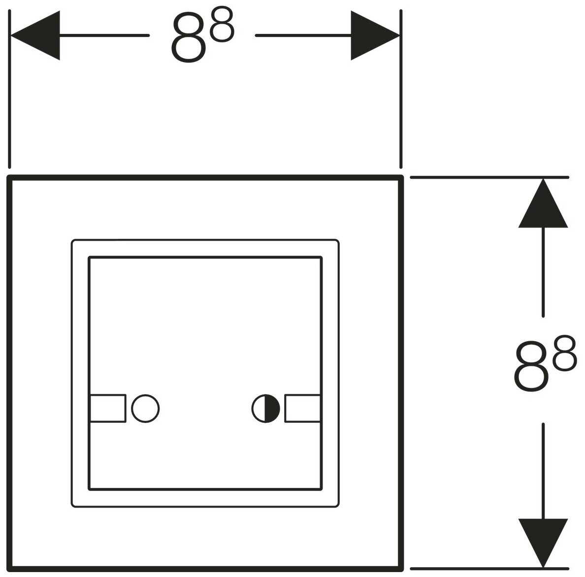 Кнопка смыва GEBERIT 241.568.00.1 HYTRONIC фотография 1