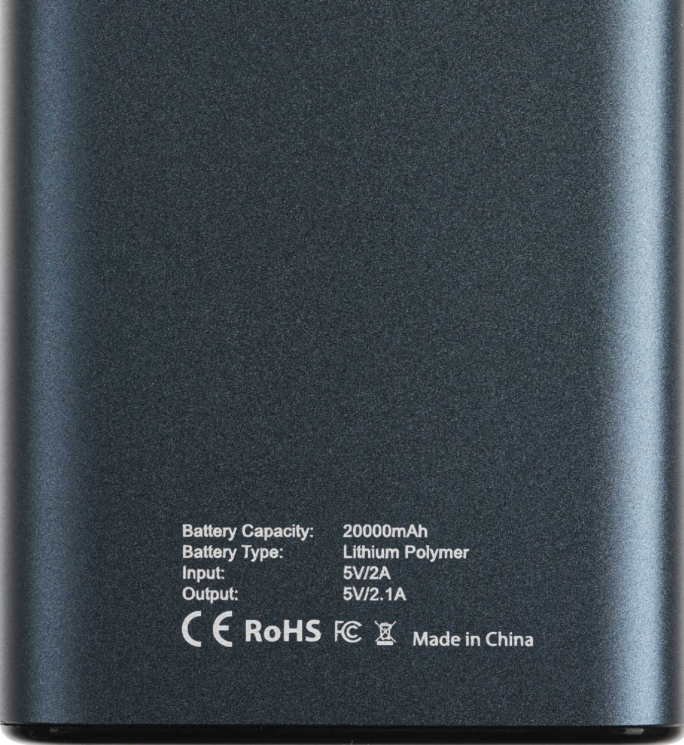 Внешний аккумулятор Cactus Power Bank (CS-PBFSYT-20000) фотография 9