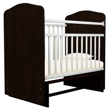 Кроватка Агат Золушка-10, классическая, поперечный маятник фотография 7