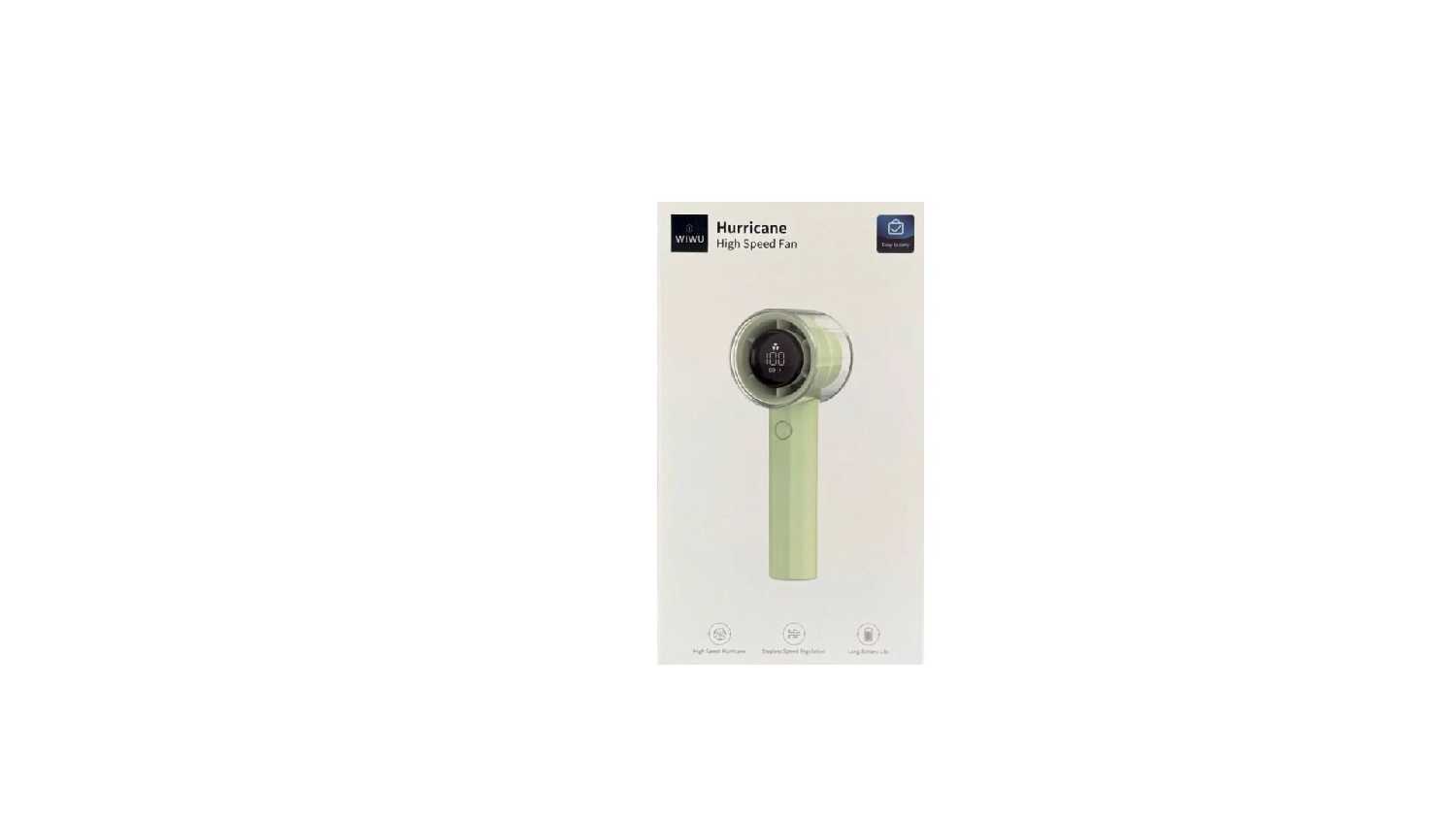 Портативный мини-вентилятор Baseus Hurricane High Speed Handheld Fan фотография 4