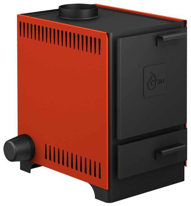 Твердотопливный котел СТЭН Mini 7 Терракот, 7 кВт, одноконтурный