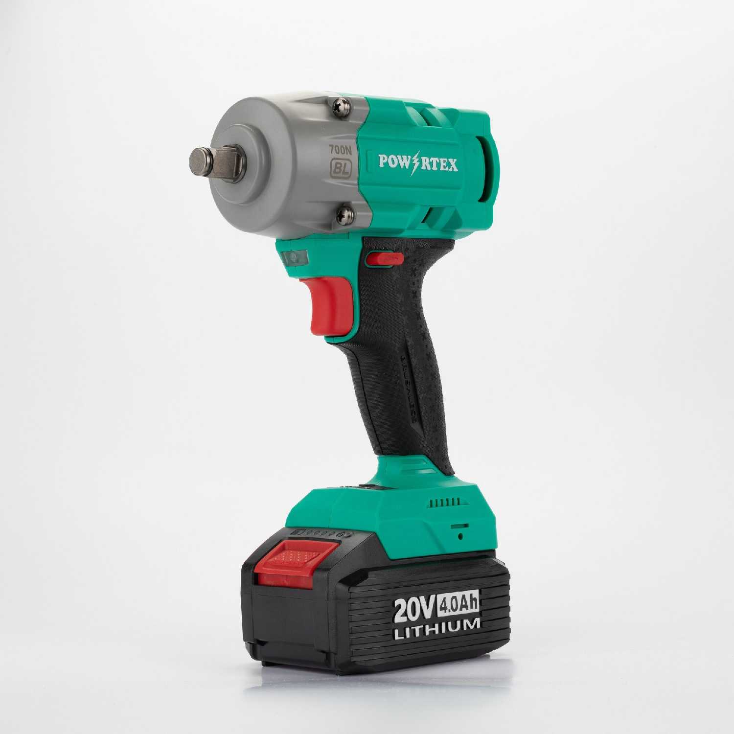 Гайковерт аккумуляторный Powertex Ударный гайковерт (Cordless Brushless Wrench) фотография 5