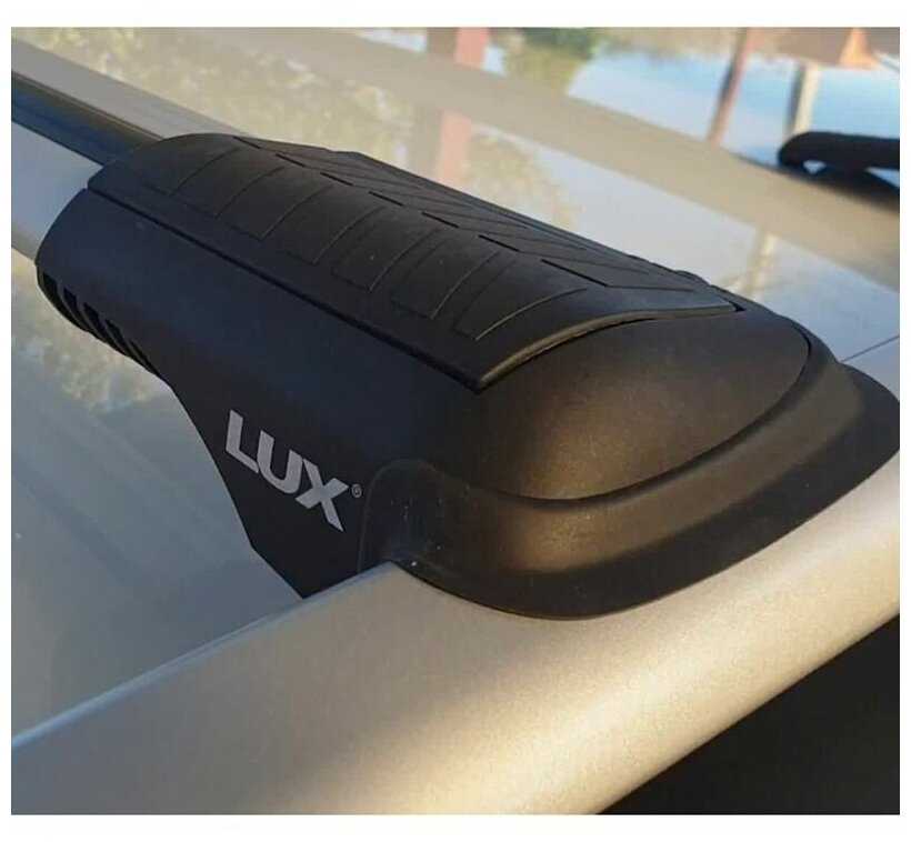 Багажник на крышу LUX Хантер крыловидные дуги L44-R, на Рено Сандеро Степвей 2014-2022, LH189 фотография 5