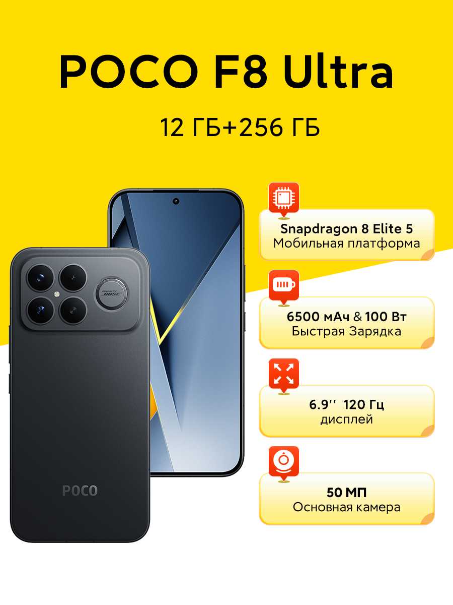 Смартфон POCO F8 Ultra фотография 1