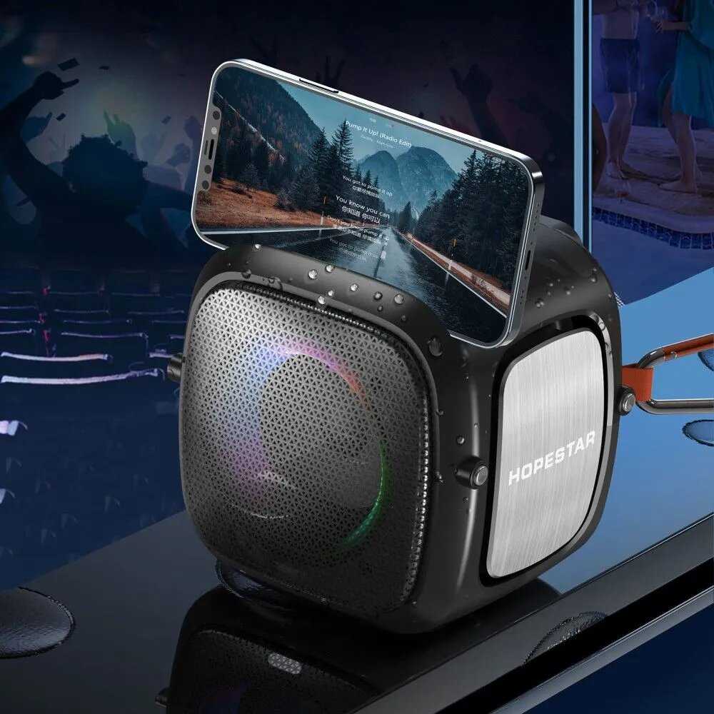 Портативная Bluetooth Колонка Hopestar Party One Mini фотография 4