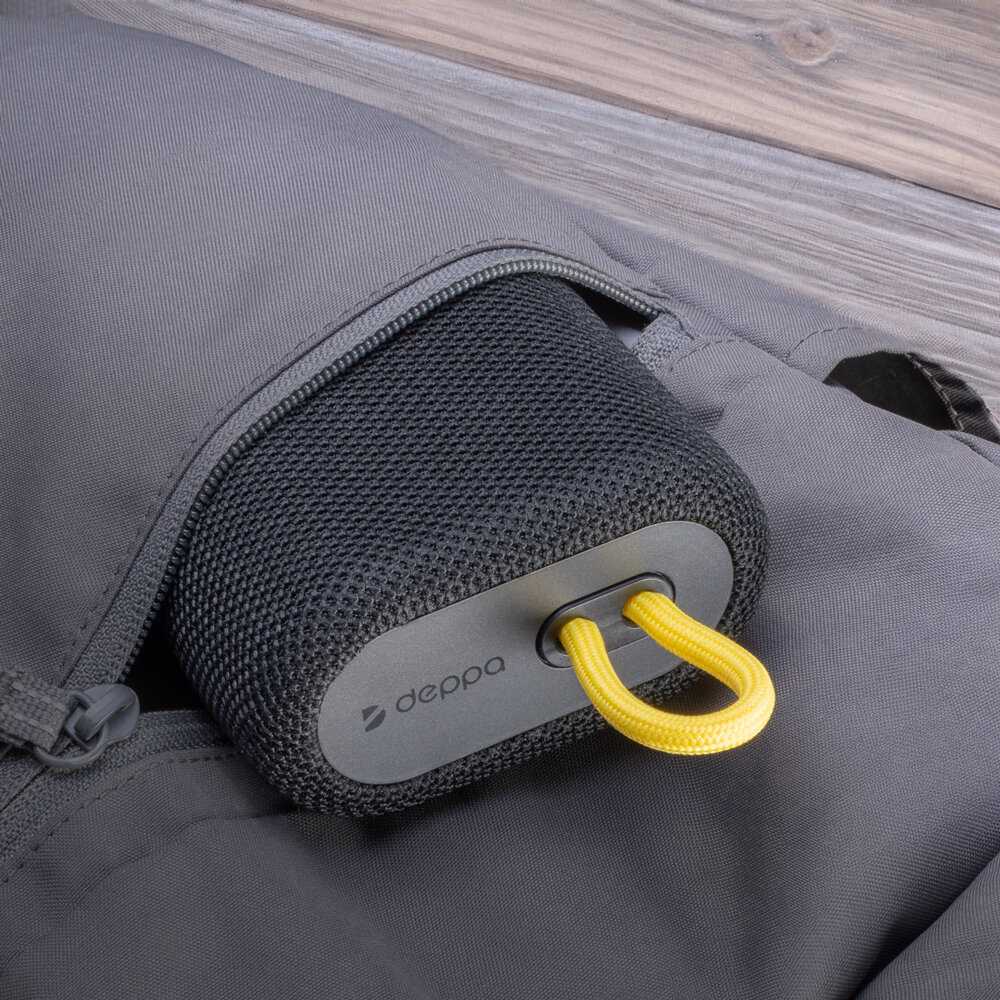 Беспроводная портативная колонка Deppa Speaker Active Mini [2х6Вт BT5.2 1200 мАч] фотография 2