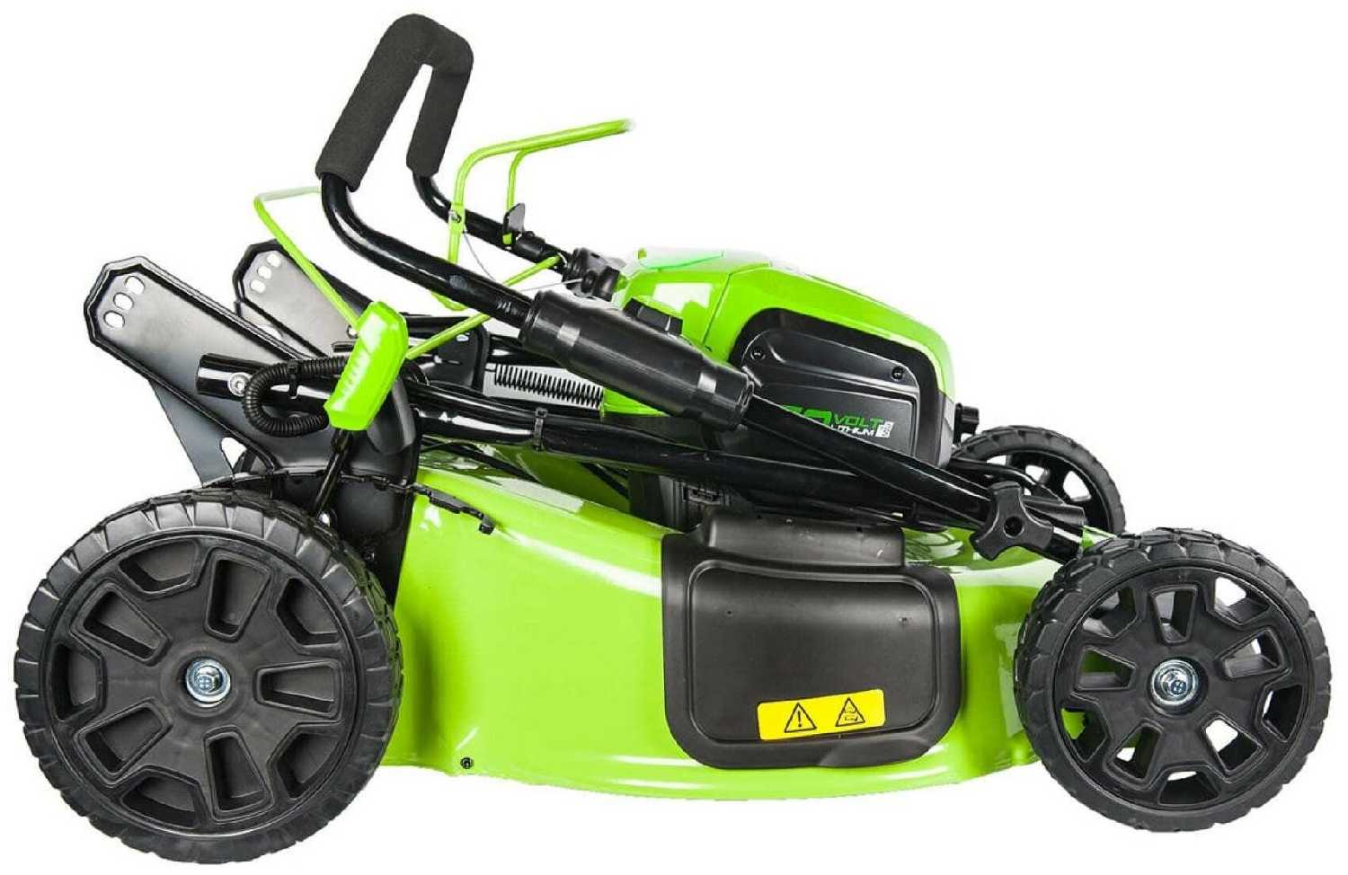 Электрическая газонокосилка Greenworks DigiPro (2514307) фотография 13
