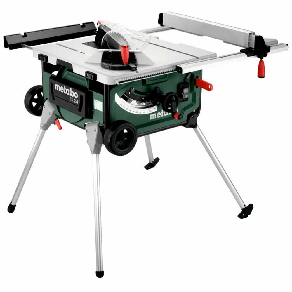 Распиловочный станок Metabo TS 254 фотография 8