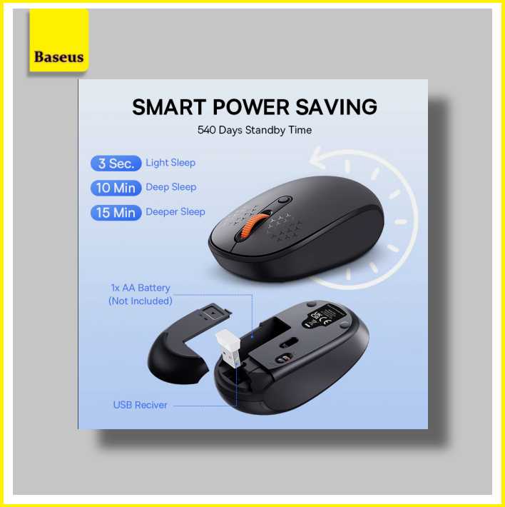 Мышь Baseus F01A фотография 7