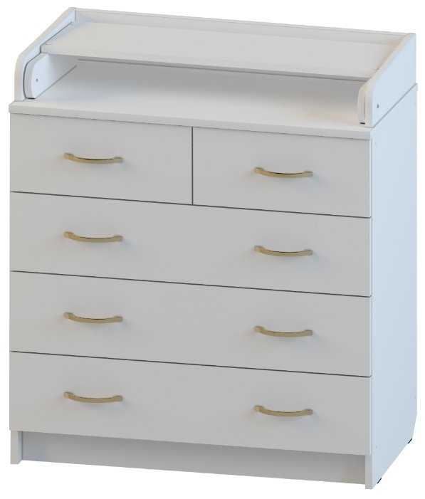 Пеленальный комод Атон Мебель Сириус 80/5 ЛДСП