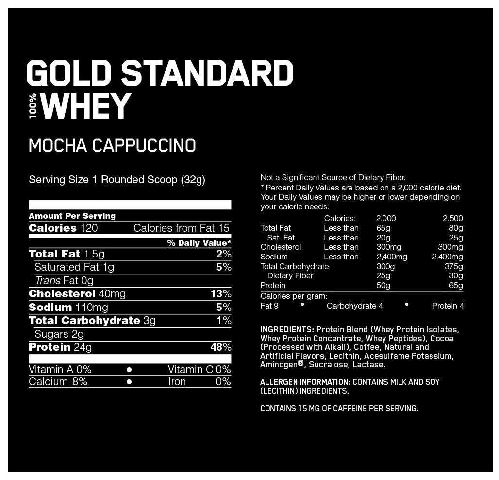 Сывороточный протеин Optimum Nutrition Gold Standard 100% Whey фотография 5