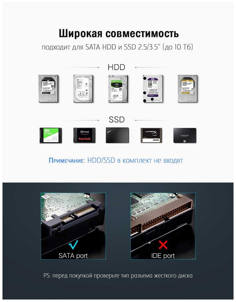 Внешний корпус Ugreen для HDD 3.5