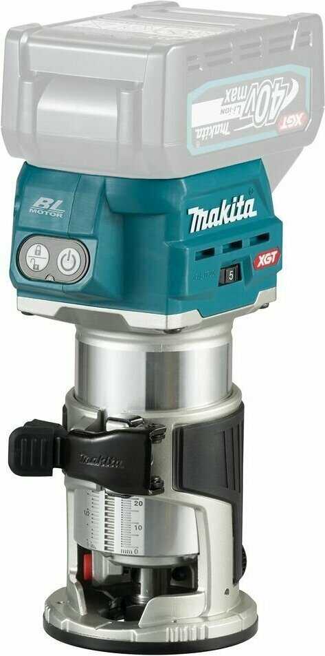 Аккумуляторный кромочный фрезер Makita RT001GZ19 фотография 9