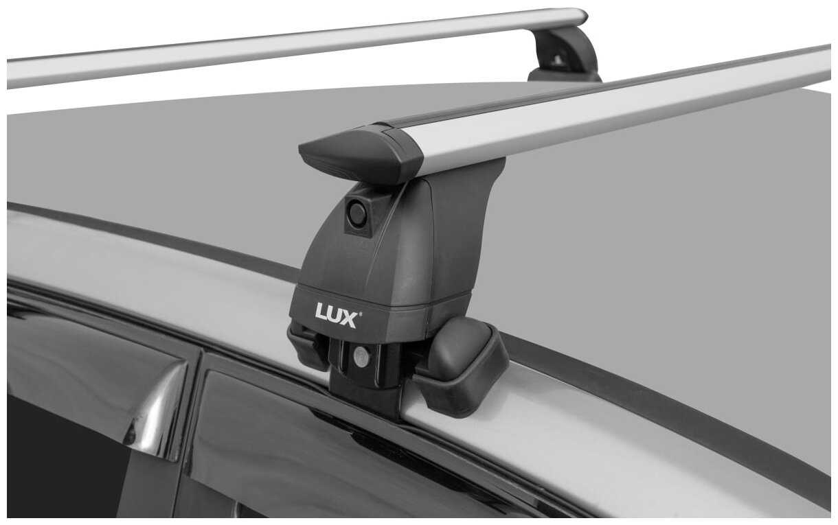 комплект дуг и опор Lux Аэро-трэвел за дверные проёмы Kia Seltos (2020-н.в.), 1.2м фотография 4