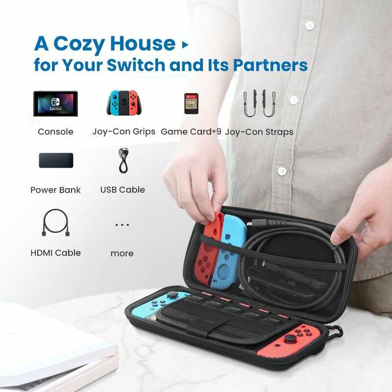 Органайзер UGREEN Portable Case for Nintendo Switch (50974) фотография 6