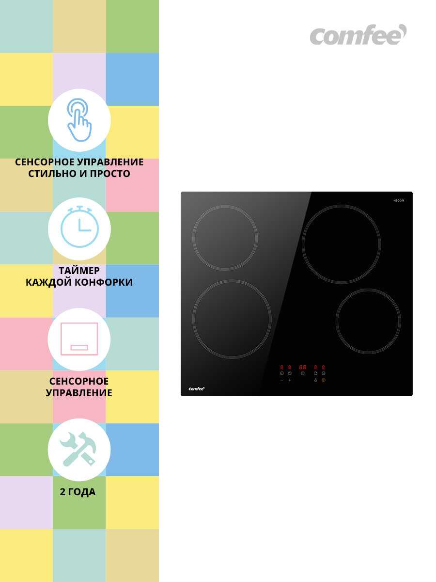 Встраиваемая электрическая панель Comfee Панель (CEH601)