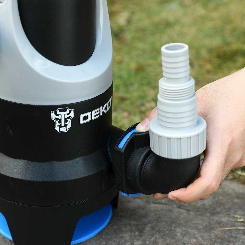 Поверхностный насос DEKO DWP-900P фотография 4