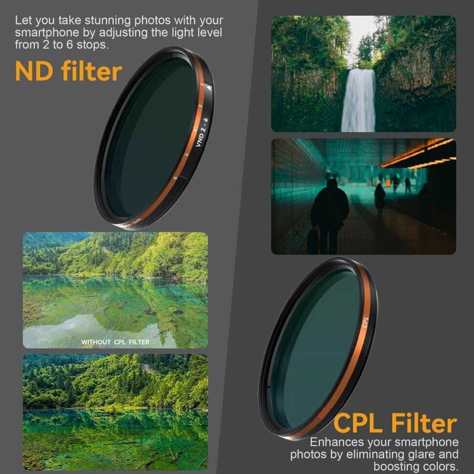 Комплект светофильтров Fotorgear Pro II Master Bundle (5шт) фотография 2