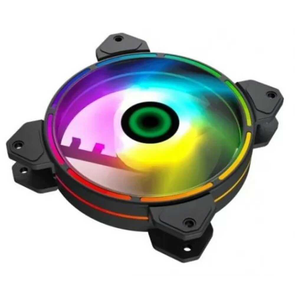 Кулер для корпуса ПК Gamemax FN-12Rainbow-D фотография 4