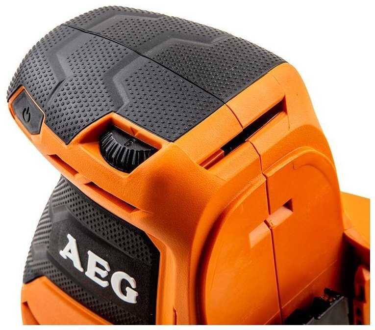 Эксцентриковая шлифмашина AEG BEX 18-125-0 фотография 5